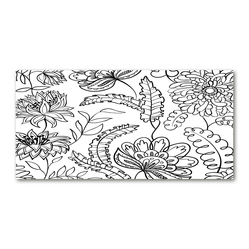 Tableau acrylique Design floral