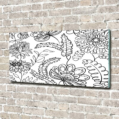 Tableau acrylique Design floral