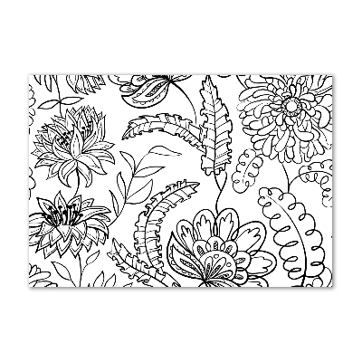 Tableau acrylique Design floral