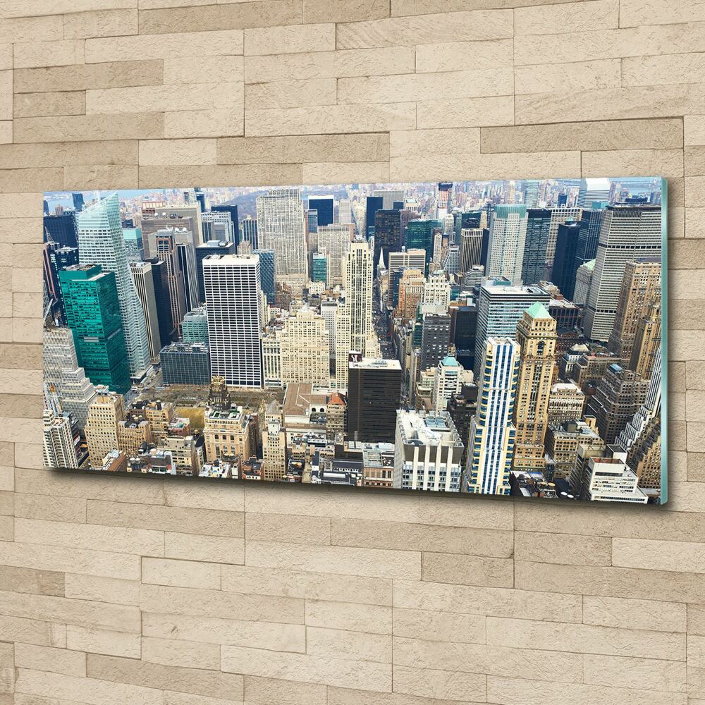 Acrylique tableau NY Manhattan