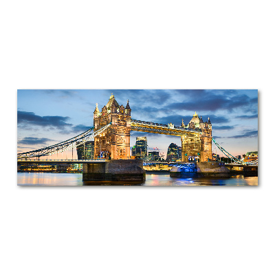 Tableau verre acrylique Tower Bridge Londres