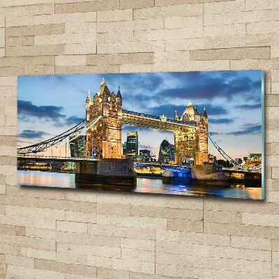 Tableau verre acrylique Tower Bridge Londres