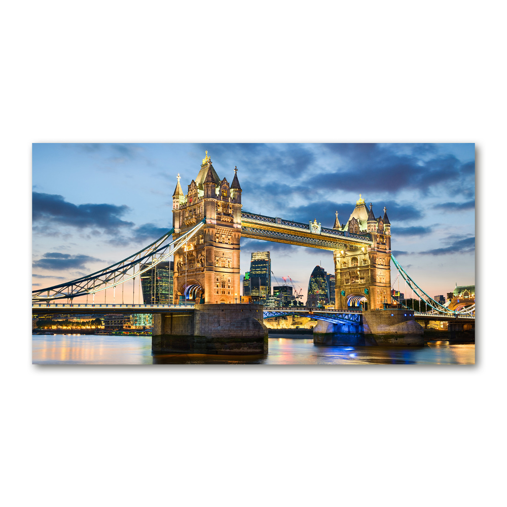 Tableau verre acrylique Tower Bridge Londres