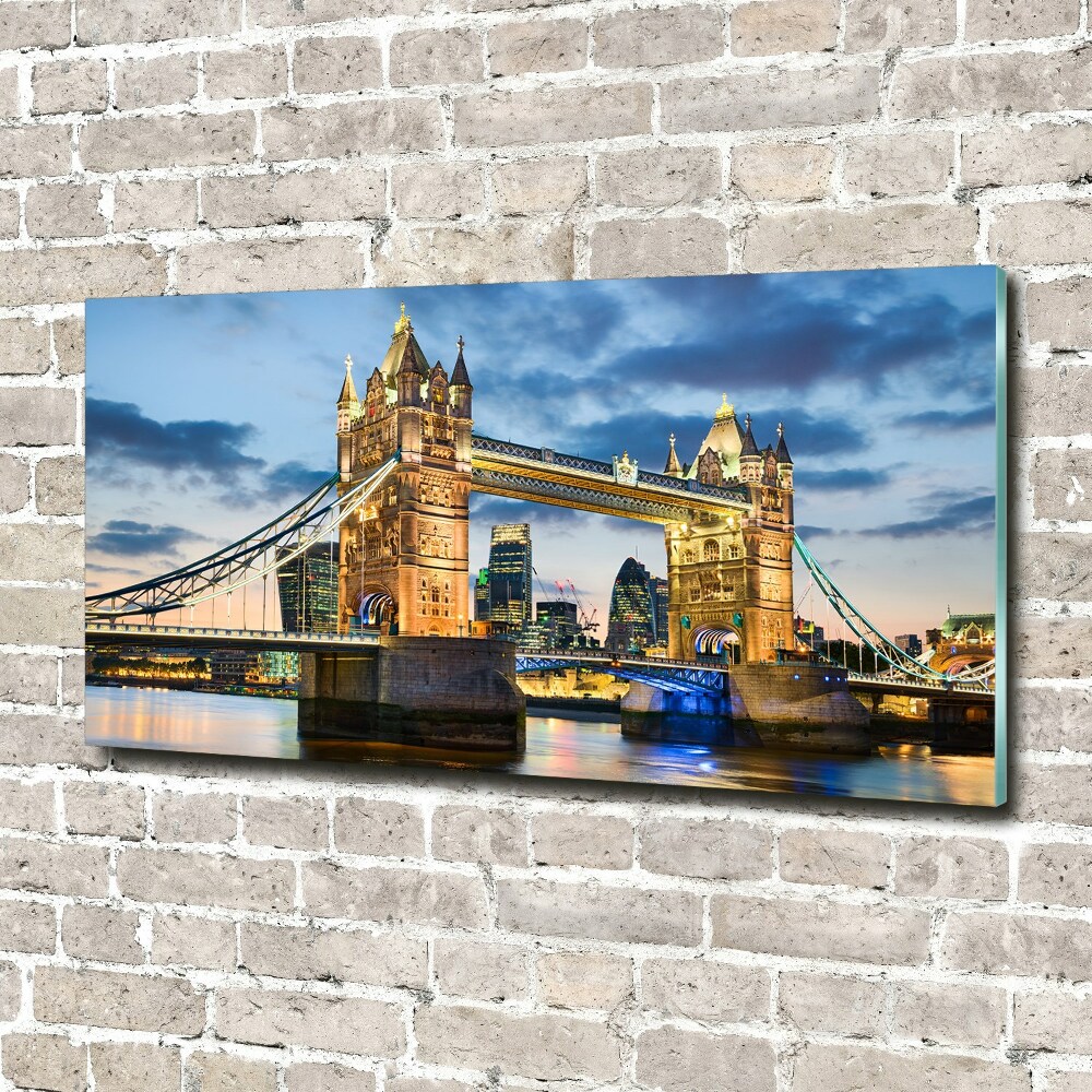 Tableau verre acrylique Tower Bridge Londres