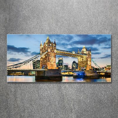 Tableau verre acrylique Tower Bridge Londres