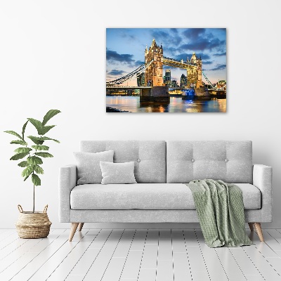 Tableau verre acrylique Tower Bridge Londres