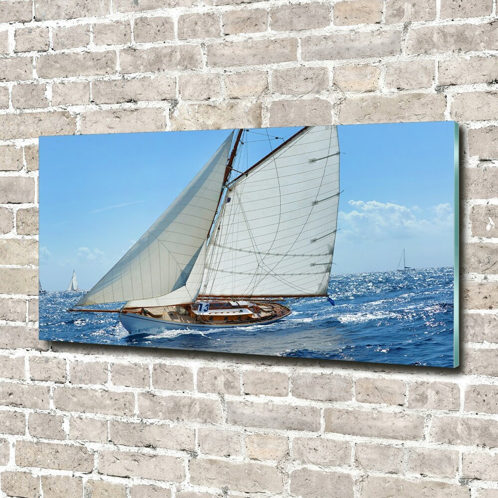 Tableau en acrylique Yacht