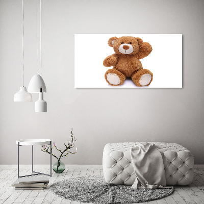 Acrylique tableau Ours en peluche