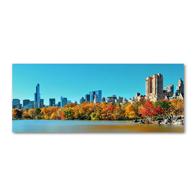 Acrylique tableau New York City en automne