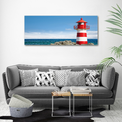 Acrylique tableau Phare