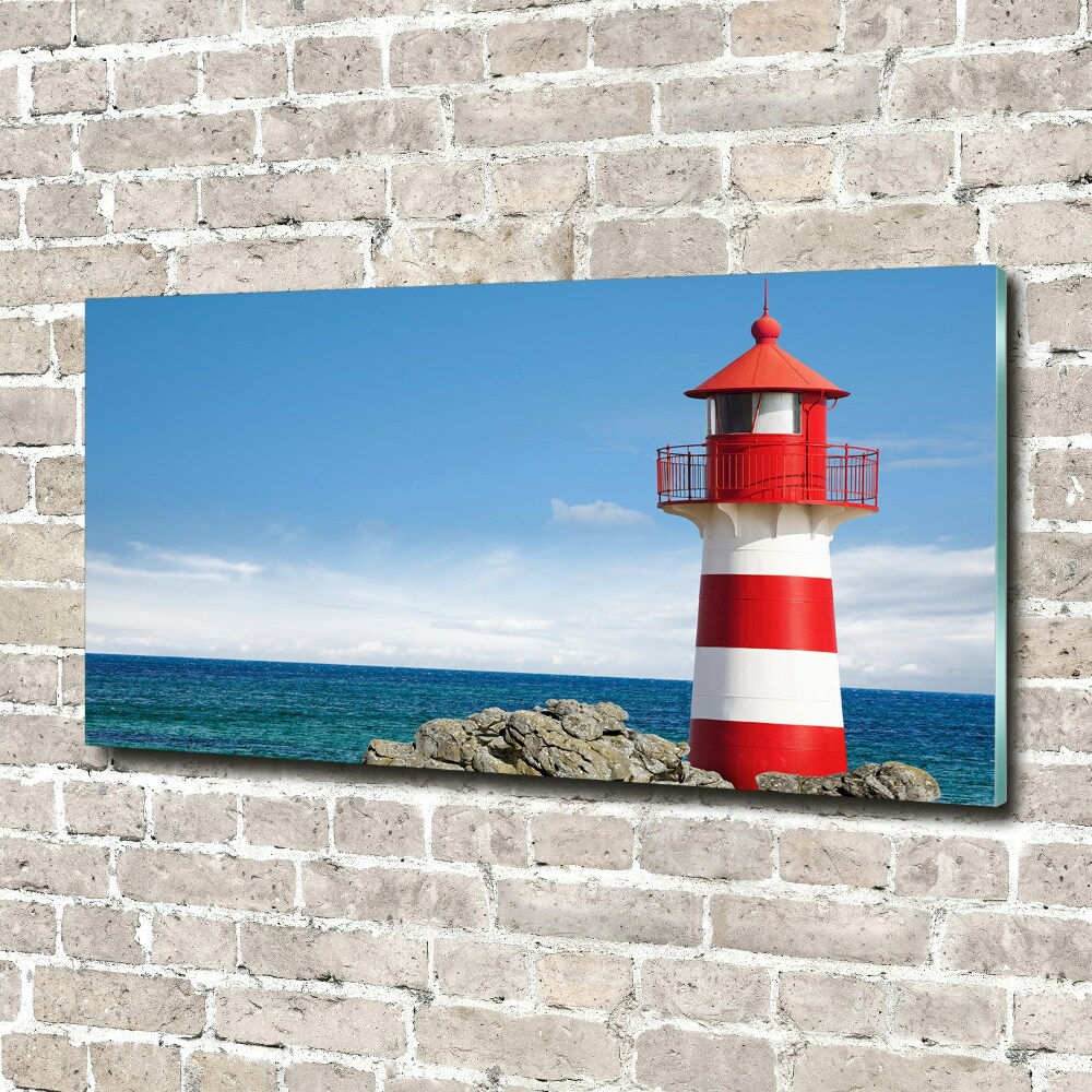 Acrylique tableau Phare