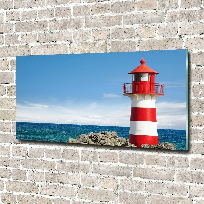 Acrylique tableau Phare