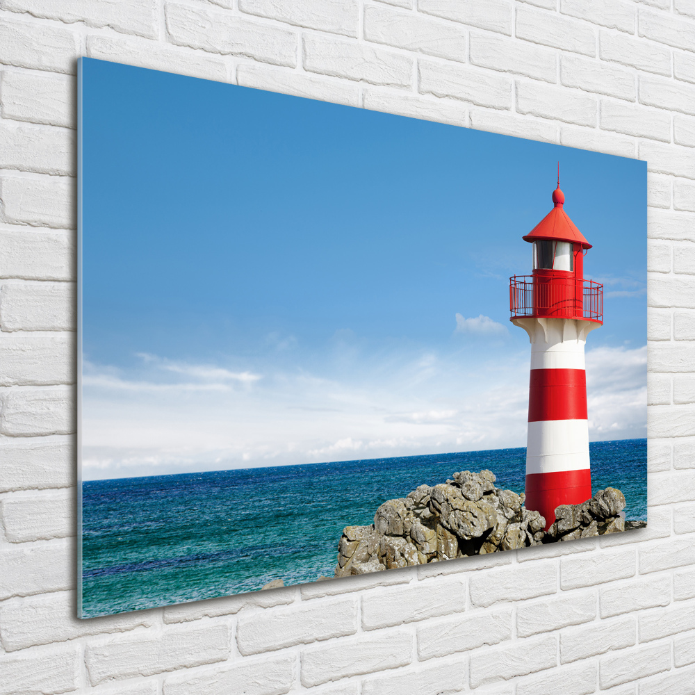 Acrylique tableau Phare