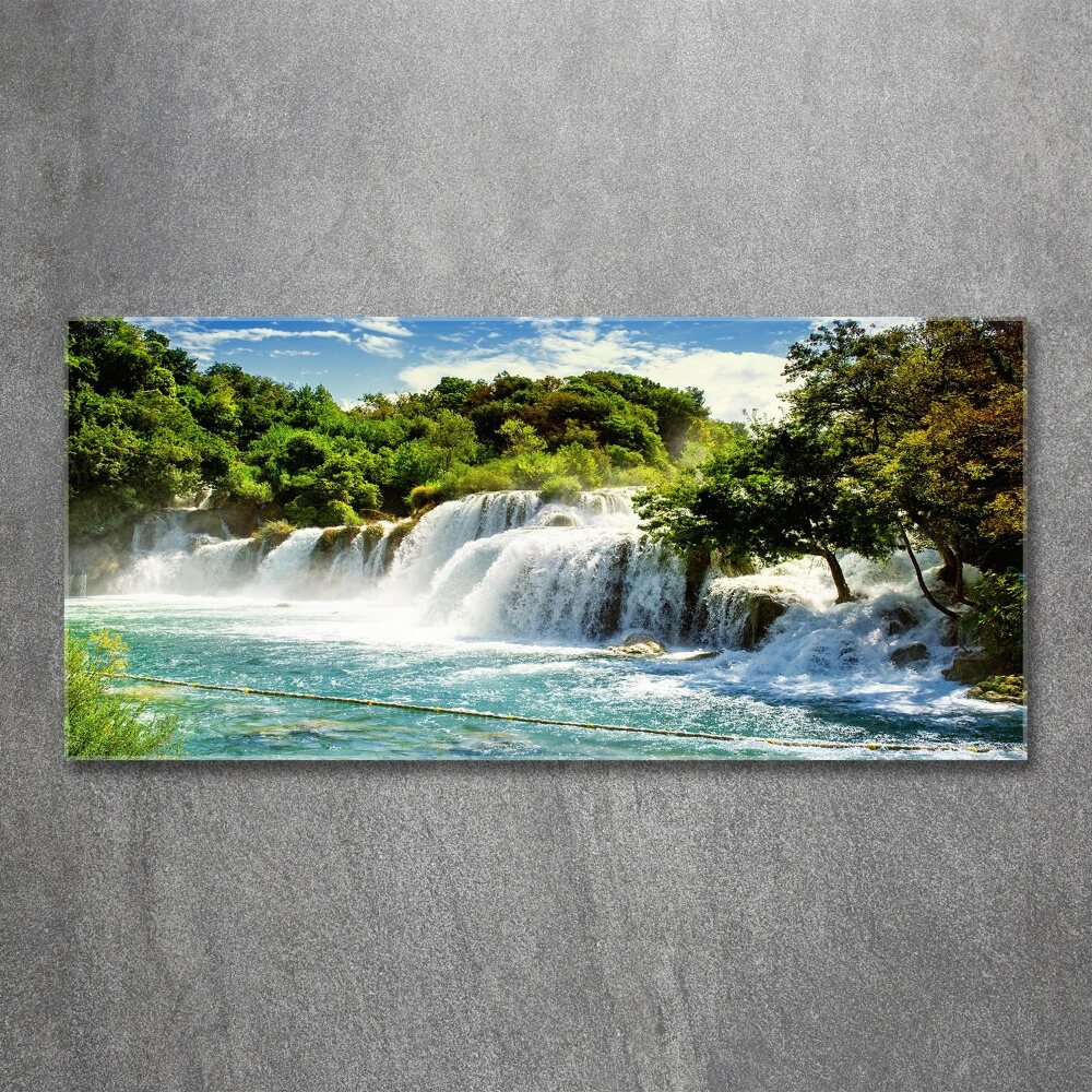 Tableau en acrylique Chute d'eau de Krka