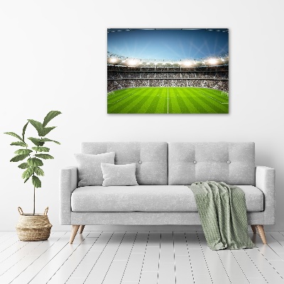 Tableau sur verre acrylique Stade