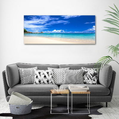 Acrylique tableau Plage exotique