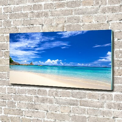 Acrylique tableau Plage exotique