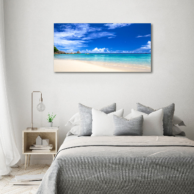 Acrylique tableau Plage exotique