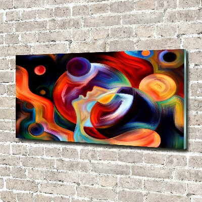 Acrylique tableau Abstraction