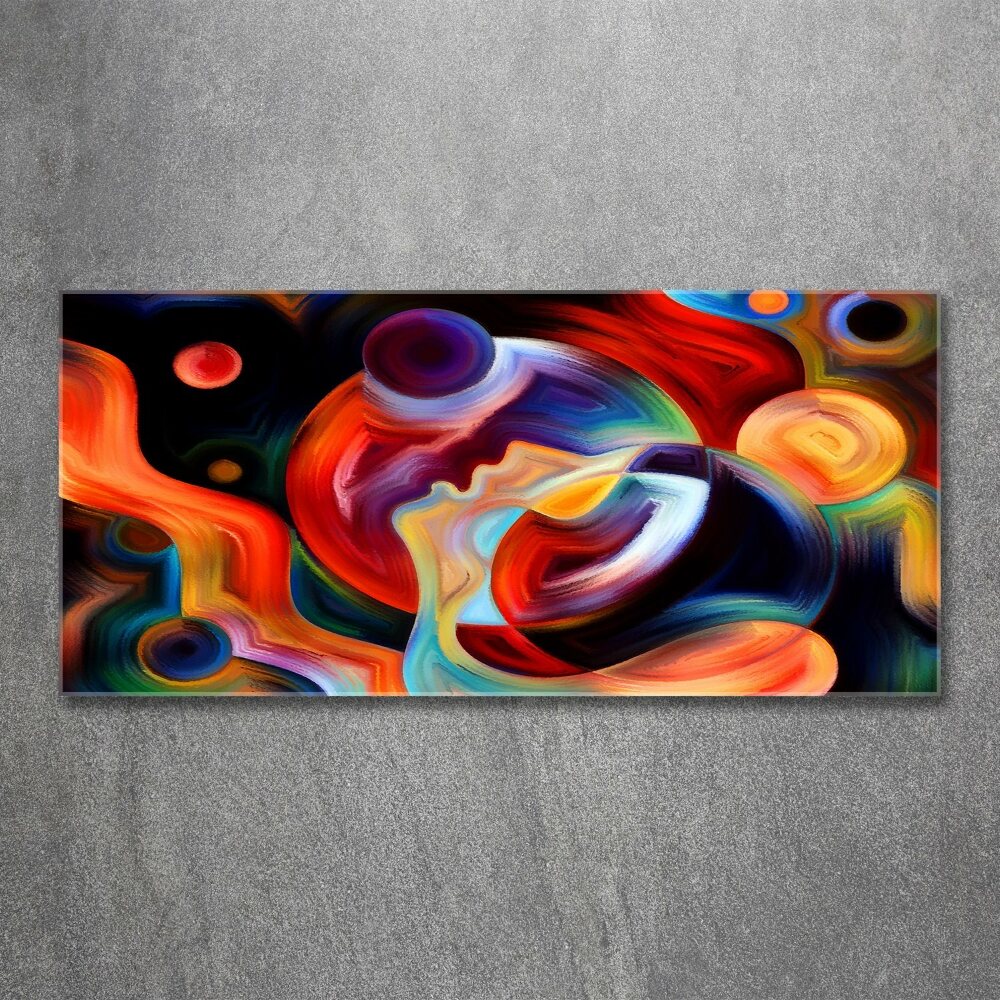 Acrylique tableau Abstraction