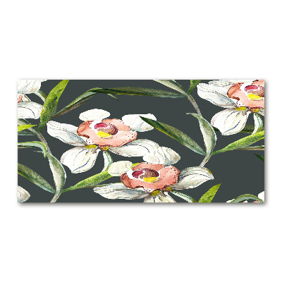 Acrylique tableau Design floral