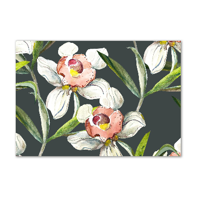 Acrylique tableau Design floral