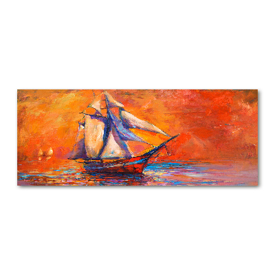 Acrylique tableau Bateau spatial