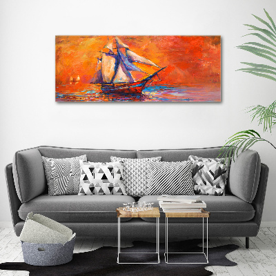 Acrylique tableau Bateau spatial