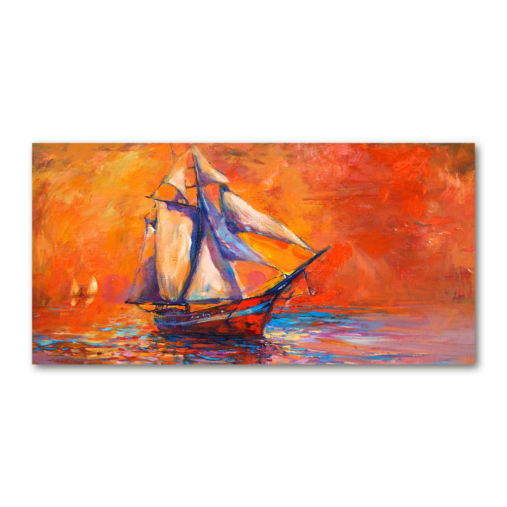 Acrylique tableau Bateau spatial