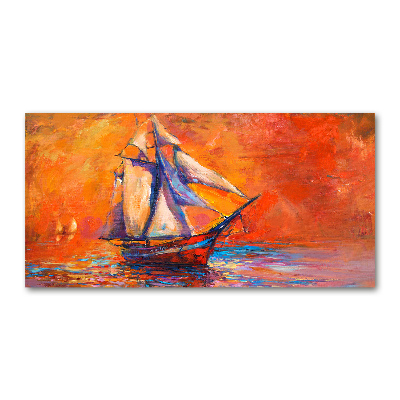 Acrylique tableau Bateau spatial