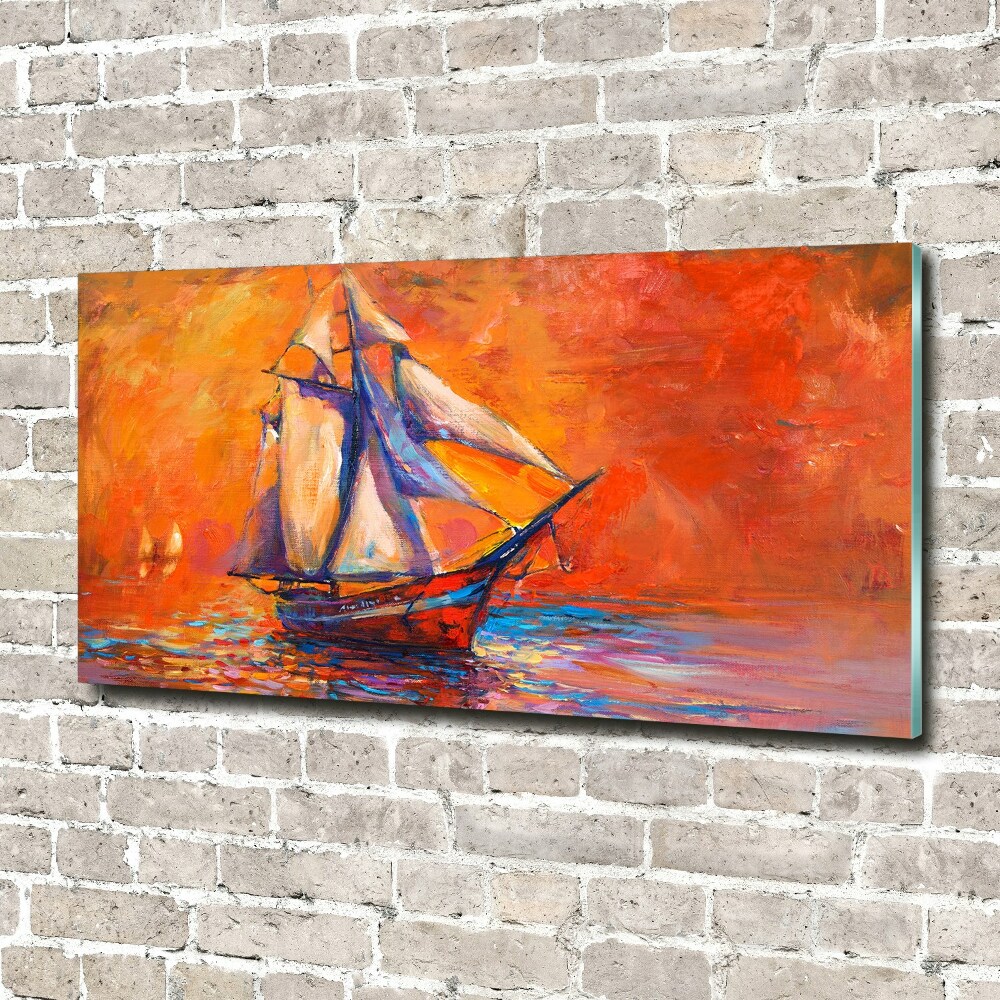 Acrylique tableau Bateau spatial