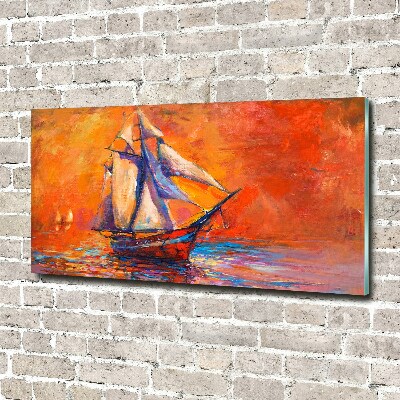 Acrylique tableau Bateau spatial