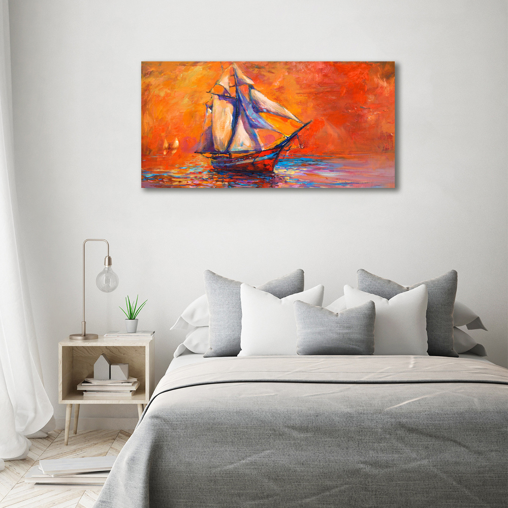 Acrylique tableau Bateau spatial