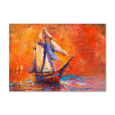 Acrylique tableau Bateau spatial