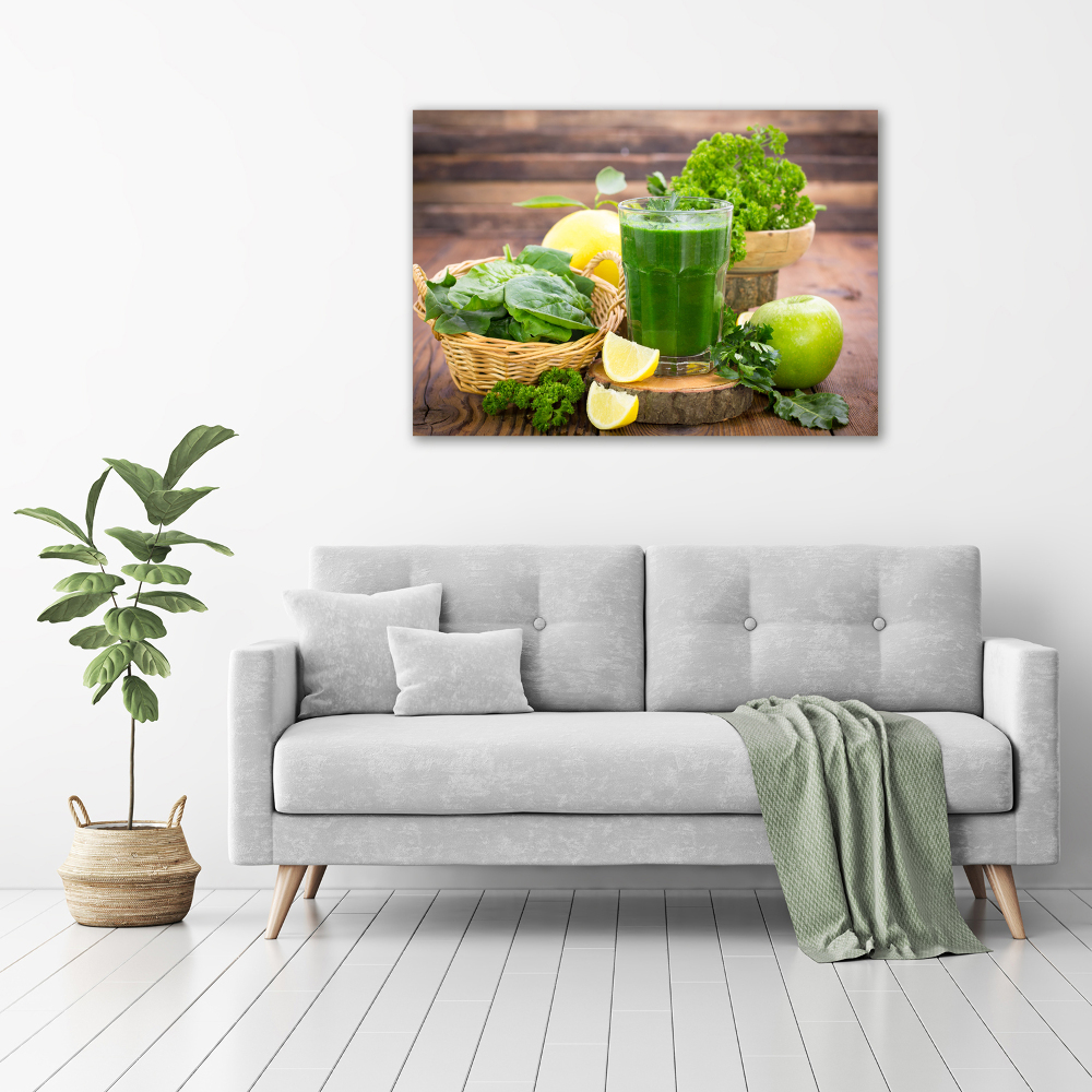 Tableau en acrylique Cocktail vert