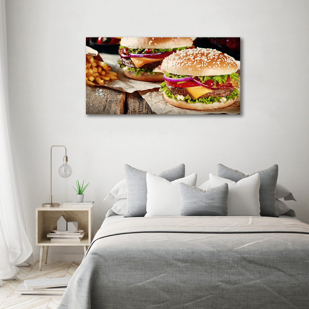 Tableau en acrylique Hamburger