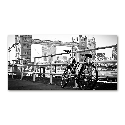 Tableau acrylique Vélo à Londres