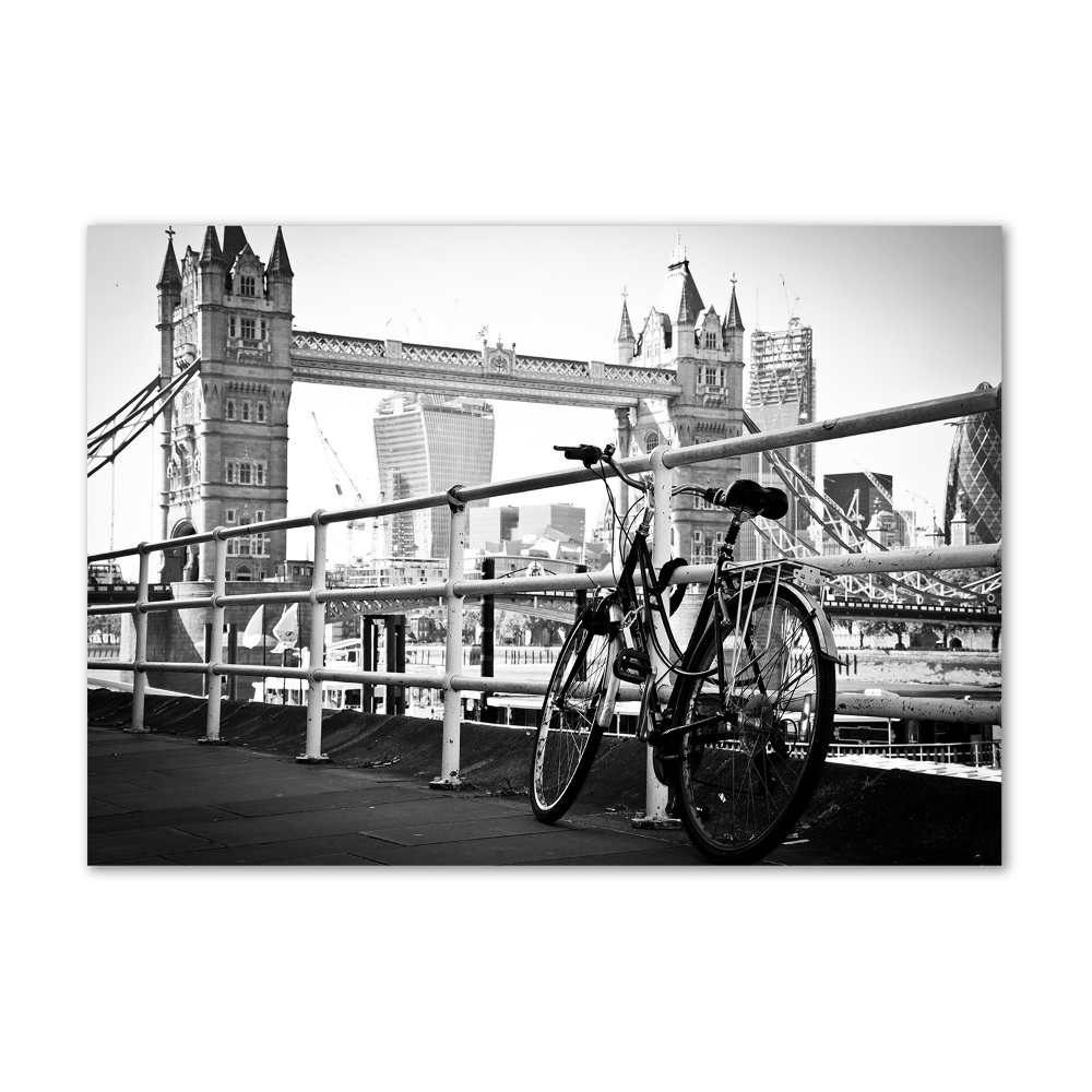 Tableau acrylique Vélo à Londres