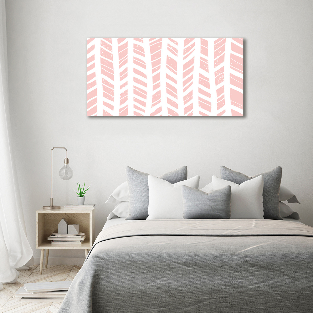 Tableau en acrylique Motif à chevrons