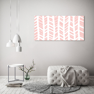 Tableau en acrylique Motif à chevrons