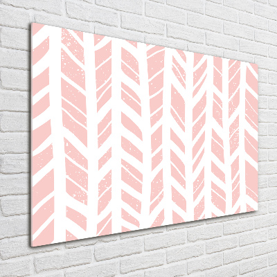 Tableau en acrylique Motif à chevrons