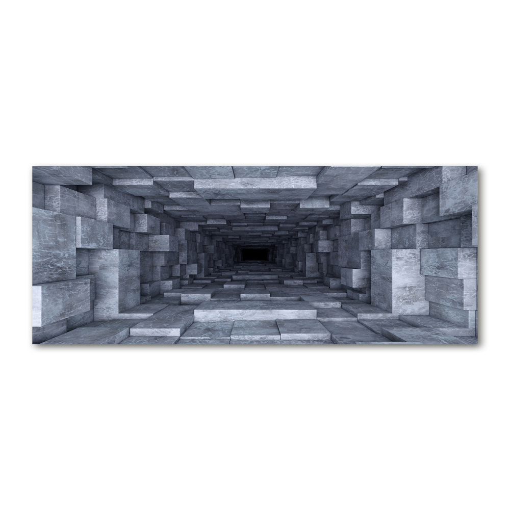 Acrylique tableau Tunnel