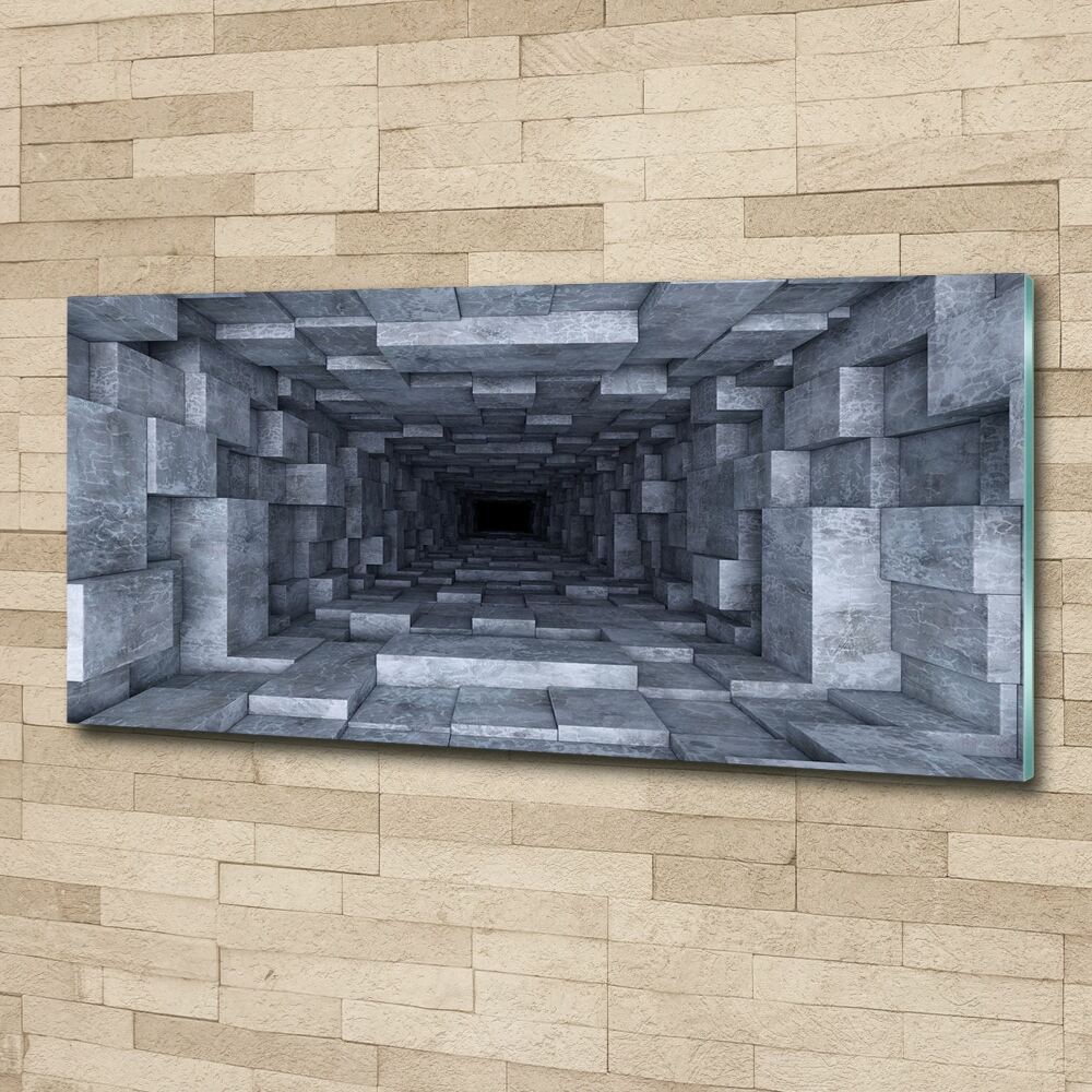 Acrylique tableau Tunnel