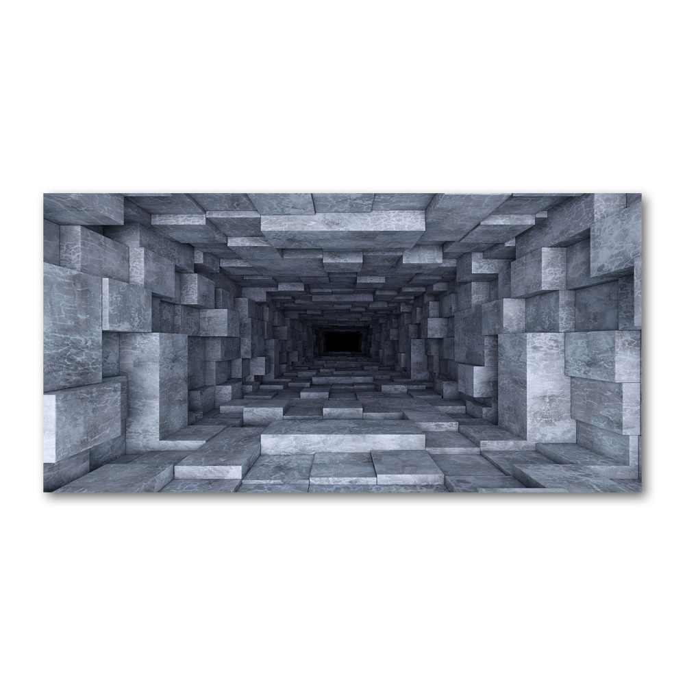 Acrylique tableau Tunnel