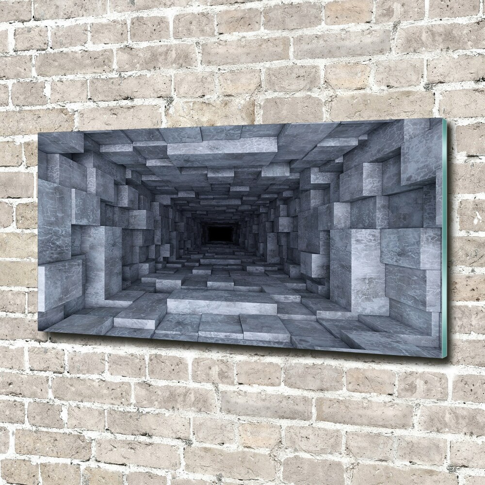 Acrylique tableau Tunnel