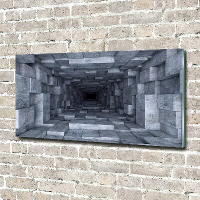 Acrylique tableau Tunnel