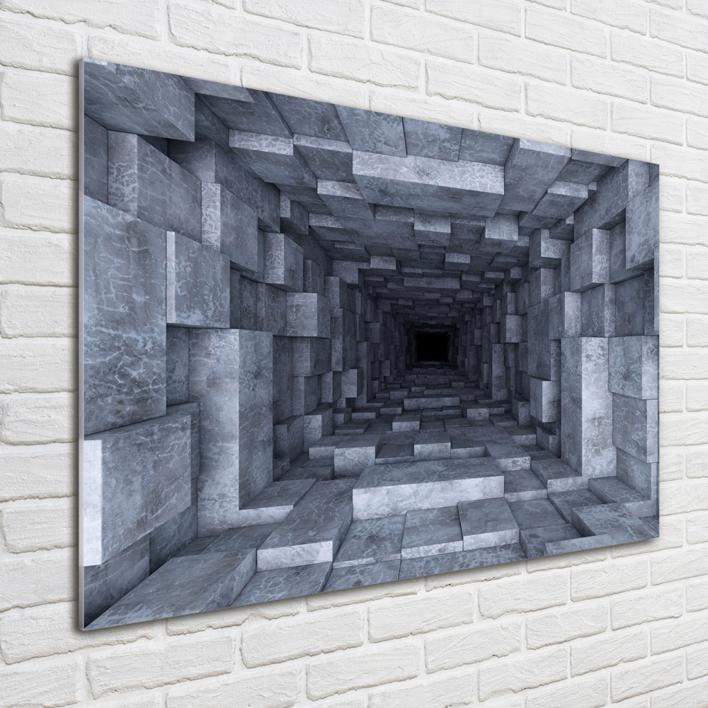 Acrylique tableau Tunnel