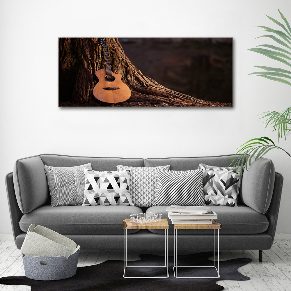 Tableau en acrylique Guitare acoustique