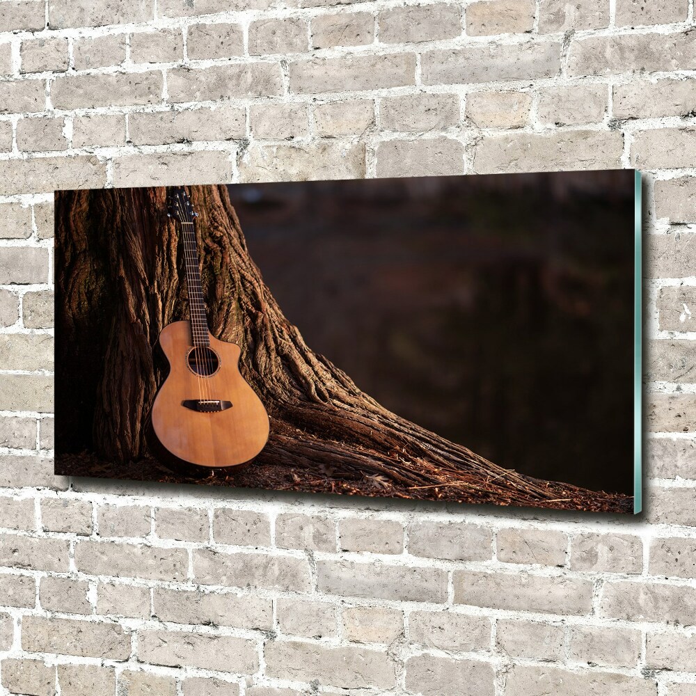 Tableau en acrylique Guitare acoustique