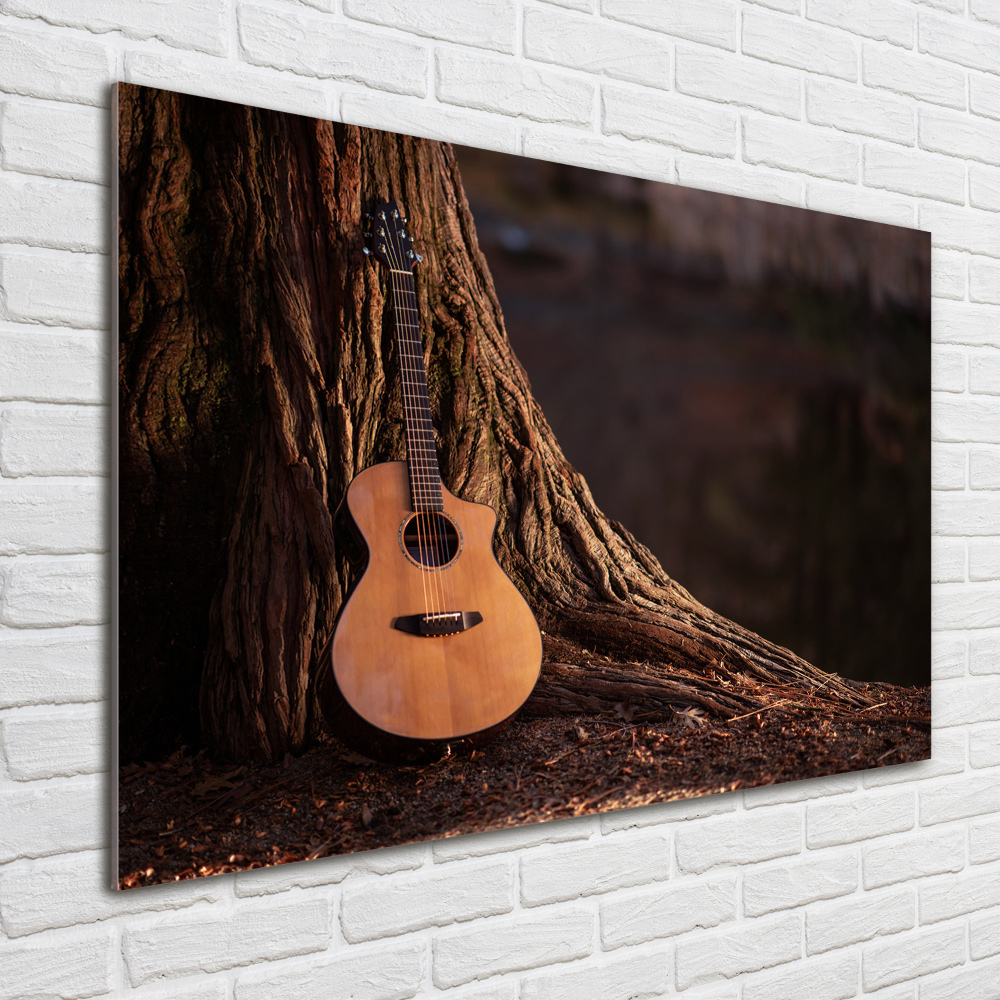 Tableau en acrylique Guitare acoustique